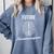 Future Neurosurgeon Graduation Neurosurgeon Comfort Colors Sweatshirt Blue Jean