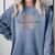 Future Physician Assistant Student Doctor Graduation Comfort Colors Sweatshirt Blue Jean