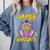 Gamer Girl Graduate Shirt Girls Kids Gamer Graduation Comfort Colors Sweatshirt Blue Jean