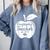 Geography Teacher Est 2018 School Graduation T Shirt Comfort Colors Sweatshirt Blue Jean