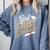 Girl I Just Graduated Spanish Grad Girls Graduation Comfort Colors Sweatshirt Blue Jean