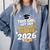 This Girl Got Her Masters Degree Graduation Mastered It 2026 Comfort Colors Sweatshirt Blue Jean
