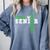Golf Senior Night Golf Senior 2025 Graduation 33 Comfort Colors Sweatshirt Blue Jean
