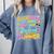 Goodbye 1st Grade To 2nd But First Summer Graduation Comfort Colors Sweatshirt Blue Jean