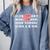 Goodbye 8th Grade Graduate Middle School Graduation Comfort Colors Sweatshirt Blue Jean