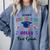 Goodbye Kindergarten Graduation Class 2025 1st Grade Kids Comfort Colors Sweatshirt Blue Jean
