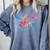 Graduate 2025 Tie Dye Graduation 2025 Class Of 2025 Senior Comfort Colors Sweatshirt Blue Jean