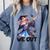 We Out Graduate Dabbing Anime Girl Grad Graduation Comfort Colors Sweatshirt Blue Jean