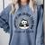 I Graduated Can I Go Back To Bed Now 2024 Graduation Panda Comfort Colors Sweatshirt Blue Jean