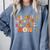 I Graduated Can I Go Back To Bed Now Graduation Groovy Comfort Colors Sweatshirt Blue Jean