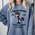 I Graduated Graduate Class 2025 Cat Graduation Comfort Colors Sweatshirt Blue Jean