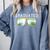 Graduated Graduation Tropical Sunglasses Comfort Colors Sweatshirt Blue Jean