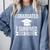 I Graduated I Survived High School Graduation Comfort Colors Sweatshirt Blue Jean