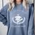 Graduation Her Him 2018 Men Women Girl Boy Kid Comfort Colors Sweatshirt Blue Jean