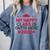Graduation 2022 My Happy Class Is Outta Here Senior Comfort Colors Sweatshirt Blue Jean