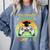 Graduation 5th Grade Level Complete Gamer Class 2021 Gaming Comfort Colors Sweatshirt Blue Jean