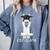 Graduation For Him & Her Got My Dip-Llama Comfort Colors Sweatshirt Blue Jean