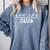 Graduation Announcements 2026 Retro Class Of 2026 Senior Comfort Colors Sweatshirt Blue Jean