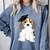 Graduation Beagle Dog 2017 Graduate Graduation Tee Comfort Colors Sweatshirt Blue Jean
