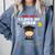 Graduation Class Of 2018 Game Over 8-Bit Gamer Comfort Colors Sweatshirt Blue Jean