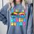Graduation Cruise Squad Class Of 2025 Vacation Family Grad Comfort Colors Sweatshirt Blue Jean