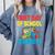 Graduation First Day Of School Crushed It Comfort Colors Sweatshirt Blue Jean
