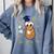 Graduation Flossing Peanut OIT Comfort Colors Sweatshirt Blue Jean