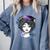 Graduation Masters Degree Woman Queen Graduate 2025 Comfort Colors Sweatshirt Blue Jean