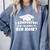 Graduation Motivation Joke University High School Student Comfort Colors Sweatshirt Blue Jean