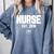 Graduation For Nurse Practitioners 2018 Nursing School Comfort Colors Sweatshirt Blue Jean