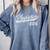 Graduation For Physician Assistant Comfort Colors Sweatshirt Blue Jean