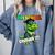 Graduation Preschool Dinosaur T Rex Crushed It Boys Grad Comfort Colors Sweatshirt Blue Jean