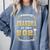 Graduation Proud Grandma Of Two 2021 Graduates High School Comfort Colors Sweatshirt Blue Jean