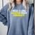Graduation Student Grad School Class Senior Cute Comfort Colors Sweatshirt Blue Jean