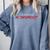 Graduation I Survived My Internship But Just Barely Comfort Colors Sweatshirt Blue Jean