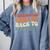 Groovy I Graduated Can I Go Back To Bed Now Graduation Comfort Colors Sweatshirt Blue Jean