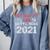 My Happy Class Is Outta Here 2021 Shirt Graduation Comfort Colors Sweatshirt Blue Jean