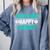 This Is My Happy Face Introvert Comfort Colors Sweatshirt Blue Jean This Is My Happy Face Introvert Comfort Colors Sweatshirt Blue Jean