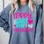 Happy Last Day Of Fifth 5th Grade Teacher Student Graduation Comfort Colors Sweatshirt Blue Jean