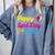 Happy Last Day Of School Graduation Teacher Students T-Shirt Comfort Colors Sweatshirt Blue Jean