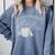 I Hate People Introvert Sarcastic I Love Camping Comfort Colors Sweatshirt Blue Jean