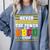 HBCU Grad Historically College Graduation Comfort Colors Sweatshirt Blue Jean