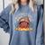Hermit Crab Saying Emotionally Shelled Introvert Humor Comfort Colors Sweatshirt Blue Jean