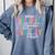 High Functioning Introvert Too Peopley Outside Comfort Colors Sweatshirt Blue Jean