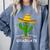 High School College Graduate Graduation Comfort Colors Sweatshirt Blue Jean