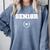 High School College Senior Graduation TShirt 2018 Comfort Colors Sweatshirt Blue Jean