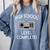 High School Graduation Shirt Level Complete Video Gamer Comfort Colors Sweatshirt Blue Jean