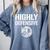 Highly Defensive Armadillo Shield Introvert Boundaries Comfort Colors Sweatshirt Blue Jean Highly Defensive Armadillo Shield Introvert Boundaries Comfort Colors Sweatshirt Blue Jean