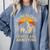 Hiking Because People Are Annoying Introvert Comfort Colors Sweatshirt Blue Jean