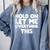 Hold On Let Me Overthink This Anxiety Introvert Comfort Colors Sweatshirt Blue Jean Hold On Let Me Overthink This Anxiety Introvert Comfort Colors Sweatshirt Blue Jean